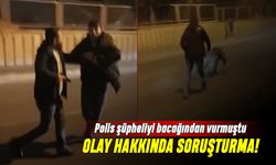 Küçükçekmece'de şüpheliyi bacağından vuran polis olayında soruşturma
