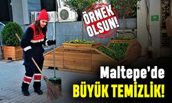 Maltepe’de büyük temizlik