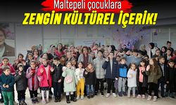 Maltepe’de çocuklar tiyatroya doydu