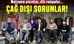 Malzeme sıkıntıları, dik rampalar; İşte engellilerin sorunları