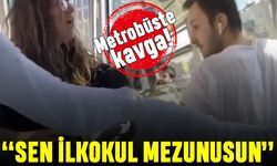 Metrobüs'te kavga; 'Gözlüğümü düşürdün sen ilkokul mezusun'