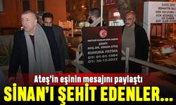Sinan Ateş'in eşi Ayşe Ateş'den mesaj: Sinan'ı şehit edenler pişman olacak