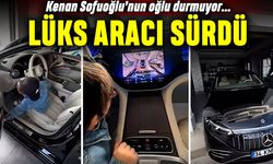 Sofuoğlu'nun 3 yaşındaki oğlu Zayn durmuyor; Lüks aracı kullandı