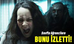 Ümraniye'de öğrencilere Siccin izleten öğretmene tepki