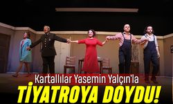 Yasemin Yalçın tiyatrosu Kartal'ı salladı