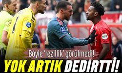 Yok böyle rezillik: Kaleci ikinci topu sahaya atıp atağı kesti