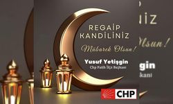 Yusuf Yetişgin'den Kandil Mesajı