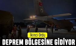 2. Ordu deprem bölgesine gidiyor