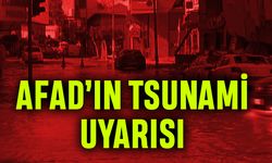 AFAD'tan Hatay için tsunami uyarısı