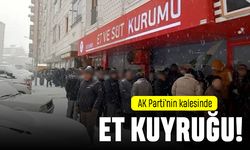 AK Parti'nin kalesi Erzurum'daki et kuyruğu gündemde