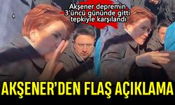 Akşener depremin 3’üncü gününde gitti tepkiyle karşılandı