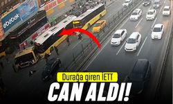 Bahçelievler'de durağa giren otobüsün görüntüsü ortaya çıktı