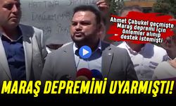 Ahmet Çabukel geçmişte Maraş depremini uyardığı görüntüler