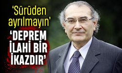 Deprem sürüden ayrılan koyunlara ilahi bir ikaz gibidir