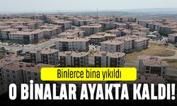 Depremde TOKİ'de oturanlar 'dışarı bile çıkmadık' dedi