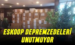 Eskoop Esnafının Depremzedelere Yardımı Devam Ediyor