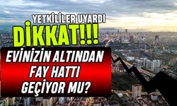 Evinizin Altından Fay Geçiyor Mu ?