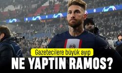 Gazetecileri iten Sergio Ramos özür diledi