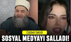 Genç kızın Cübbeli taklidi sosyal medyayı salladı