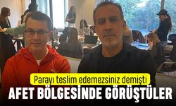 Haluk Levent ile Turgay Güler deprem bölgesinde görüştü