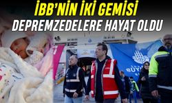 İBB’nin İki Gemisi Depremzedelere Hayat Oldu