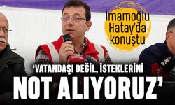 İmamoğlu: Vatandaşları değil, vatandaşların taleplerini not alıyoruz
