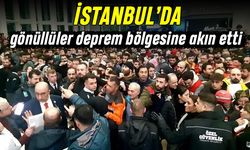 İstanbul’da deprem için gönüllüler havalimanında toplandı