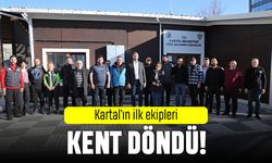 Kartal’da gönderilen ilk deprem ekipleri kente döndü