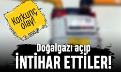 Küçükçekmece'de doğalgaz intiharı