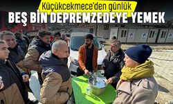 Küçükçekmece’den günlük 5 bin depremzedeye yemek