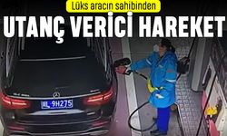 Lüks araç sahibinden pompacı kadına utanç verici hareket