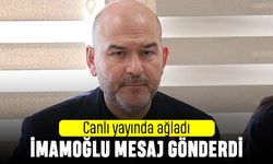 Süleyman Soylu canlı yayında ağladı; İmamoğlu mesaj gönderdi