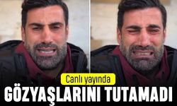 Volkan Demirel canlı yayında gözyaşlarını tutamadı