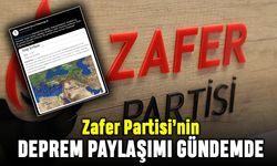 Zafer Partisi'nin ilginç deprem paylaşımı: Arap Levhası