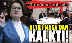 Akşener Altılı Masa'dan kalktı: Yavaş ile İmamoğlu'na çağrı