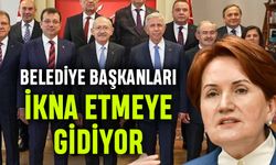 Belediye Başkanları Akşener'i ikna etmeye gidiyor