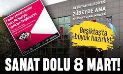 Beşiktaş'ta sanat dolu 8 Mart kutlaması