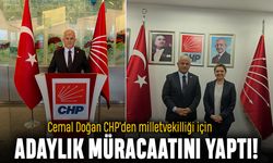 Cemal Doğan CHP’den milletvekilliği için adaylık müracaatını yaptı