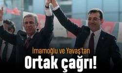 Ekrem İmamoğlu ile Mansur Yavaş'tan ortak çağrı