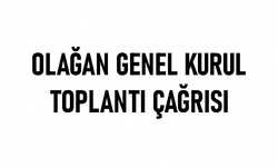 Genel Kurul Duyuru İlanı