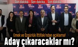HDP ve Emek İttifakı Cumhurbaşkanı Adayı çıkarmıyor