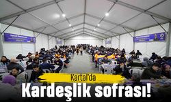 Kartal’da kardeşlik sofrası kuruldu