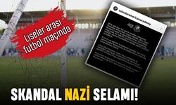 Liseler arası futbol maçında Nazi selamı