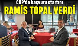 CHP’de başvuru startını Ramis Topal verdi