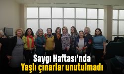 Saygı Haftası’nda yaşlı çınarlar unutmadı