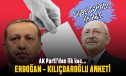 Siyasi tarihte ilk: AK Parti'den ilk kez Erdoğan Kılıçdaroğlu anketi