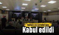 Beşiktaş'ın 2022 faaliyet raporu kabul edildi