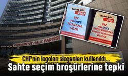 CHP logolu sahte broşürlere tepki