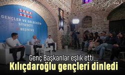 Kılıçdaroğlu Beşiktaş’ta gençleri dinledi
