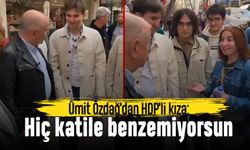 Ümit Özdağ'dan HDP'li kıza; Hiç katile benzemiyorsun